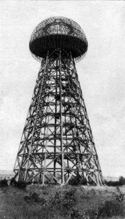 Wardenclyffe Tower full view, 4 June 1904