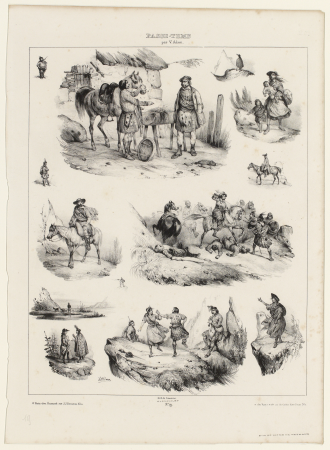 Passe-tems par V. Adam N°19, G.5582 (1 of 3), Victor Adam, En 1837