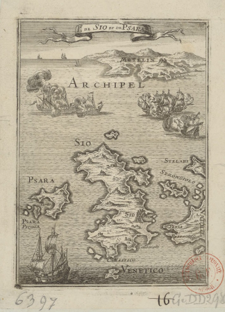 From Sio and Psara / [by Allain Manesson-Mallet], 1683