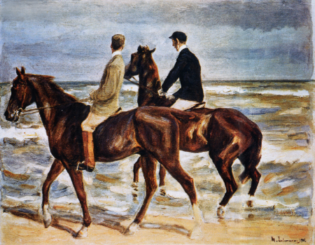 Two Riders on the Beach, Max Liebermann, 1901