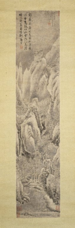 Snowscape, Wen Zhengming, circa 1739