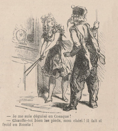 CHAM - Le Monde illustré - 7 mars 1868 - 2, Amédée de Noé, 7 March 1868