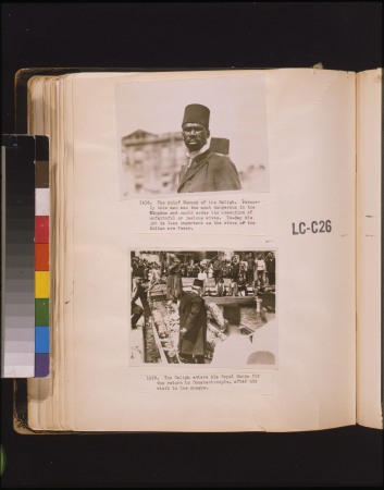 The chief Eunuch of the Caliph. Formerly this man was the most dangerous in the Kingdom and could order the execution of the unfaithful or jealous wives. To-day his job is less important as the wives LCCN2011649924, 1923