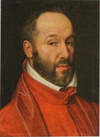 Portrait of Antoine Perrenot, Cardinal de Granvelle, Minister to Charles V and Philip II, Willem Key, 1565