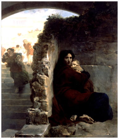 Scene from the Massacre of the Innocents, Léon Cogniet, 1824