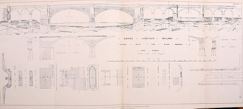 Railway practice- a collection of working plans and practical details of construction in the public works of the most celebrated engineers comprising tunnels and tunnel fronts, turnpike road (14758721594), Samuel Charles Brees, 1838