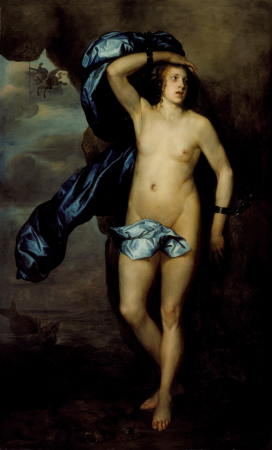 Andromeda Chained to the Rock, Anthony van Dyck, between 1638 and 1639