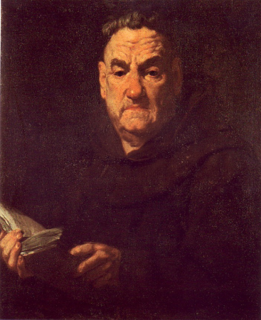 Portrait of Fra Raffaello da Lugagnano, Gaspare Traversi, circa 1750