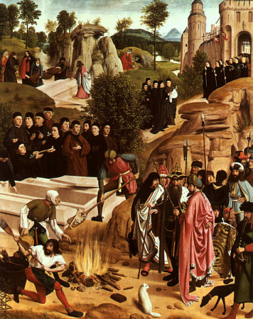 The Bones of St. John the Baptist, Geertgen tot Sint Jans, circa 1485