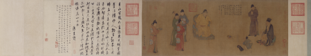 "The Picture Scroll of Ren Renfa and Zhang Guolao Meeting the Ming Emperor", Ren Renfa