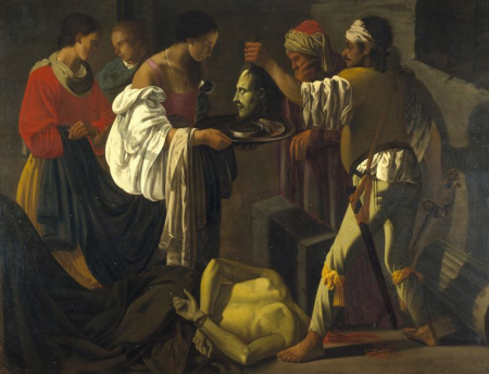 Follower of Hendrick ter Brugghen, The Beheading of Saint John the Baptist, Hendrick ter Brugghen, circa 1620