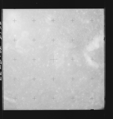 AS14-70-9733 - Apollo 14 - Apollo 14 Mission image - View of the southwest rim of the Langrenus A Crater.