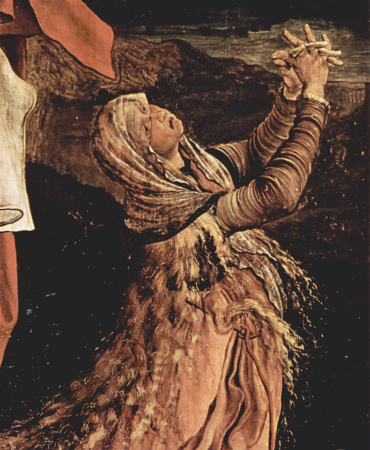 Detail, Matthias Grünewald, between 1512 and 1516