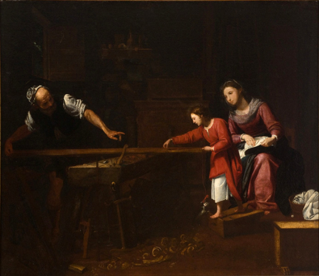 Christ in Joseph's workshop, from 1610 until 1625