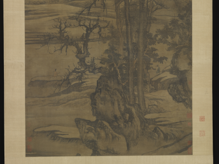 Yuan Dynasty and Tang Di Mojie's Poetry Inspiration Axis, Tang Di, dated 1323