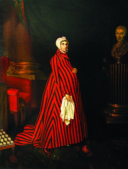 Praskovia Kovalyova by Argunov, Nikolay Argunov, 1803 год