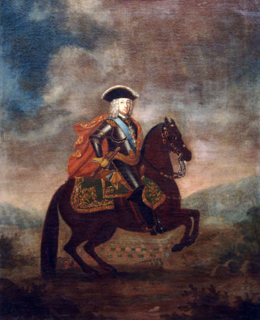 "Portrait of Field Marshal Count B.P. Sheremeteva", Ivan Argunov