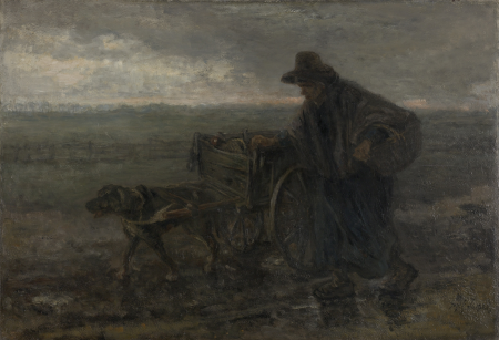 Along Fields and Roads, Jozef Israëls, 1892
