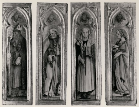 Crivelli, quattro santi di avignone, Carlo Crivelli, 1490s