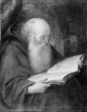 Reading Hermit, Gerrit Dou, between 1628 and 1675