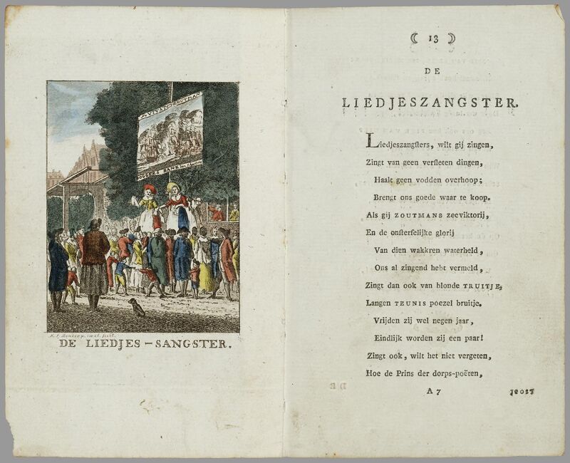 Fairground scenes, in etched art plates, described in a rustic and serious poetic style, for the benefit and entertainment of children of all ages / drawn and engraved by KF Bendorp