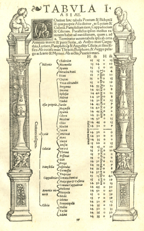Print, title-page, map, Hans Holbein the Younger, between 1522 and 1540