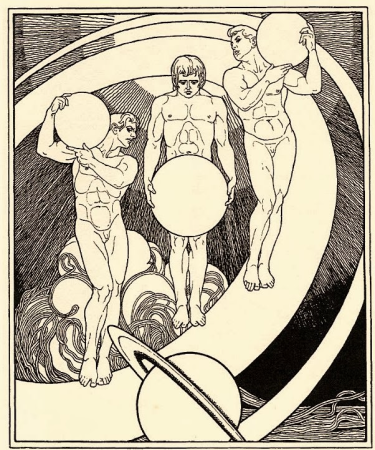 The Floating Clouds, Ephraim Moses Lilien