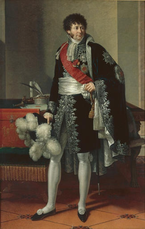 Portrait of Henri-Jacques-Guillaume Clarke, Count of Hunebourg and Duke of Feltre, Marshal of the Empire and Minister of War, François-Xavier Fabre, 1810