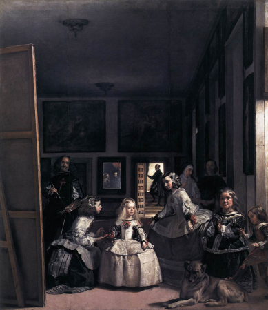 Las Meninas or The Family of Philip IV, Diego Velázquez, between 1656 and 1657