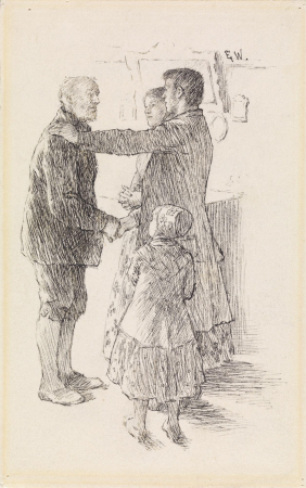 Now they must part forever, Erik Werenskiold