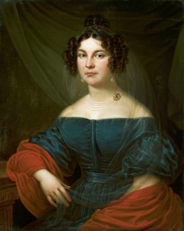 Portrait of Julia Wieman, Franciszek Ksawery Lampi, circa 1840