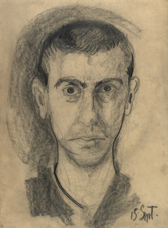 Self-Portrait, Richard Gerstl, between 1907 and 1908