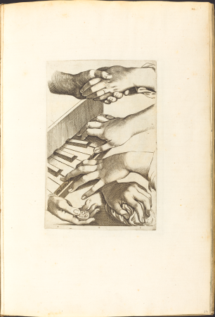 Print from Drawing Book, Luca Ciamberlano, c. 1610/1620