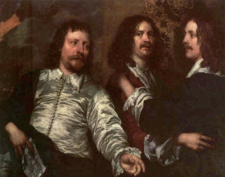 NO (The Painter with Sir Charles Cottrell and Sir Balthasar Gerbier ), William Dobson, circa 1645