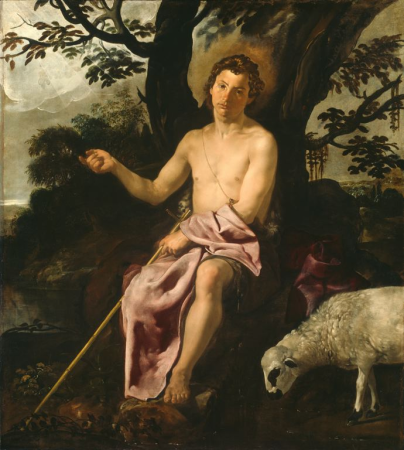 Saint John the Baptist in the Wilderness, Diego Velázquez, between 1618 and 1625