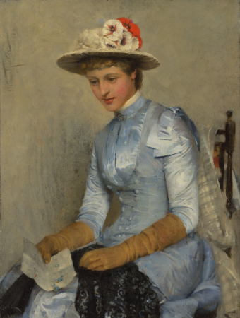 Forget-me-nots, Arthur Hacker