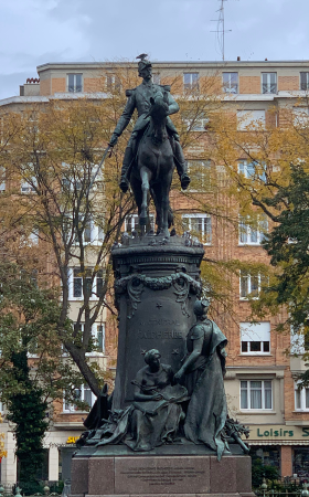 Statue of Louis Faidherbe in Lille - October 2020