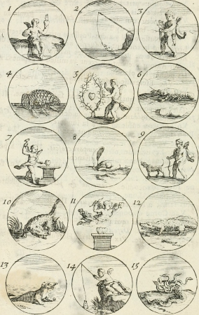 Livre curieux et utile pour les sçavans et artistes - composé de trois alphabets de chiffres simples, doubles and triples, fleuronnez et au premier trait - accompagné d'un tres grand nombre de (14560375397), 1685