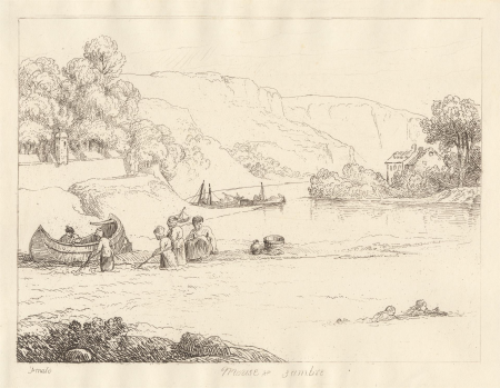 Meuse and Sambre, from the Gate of the Sambre, George Arnald, 1822