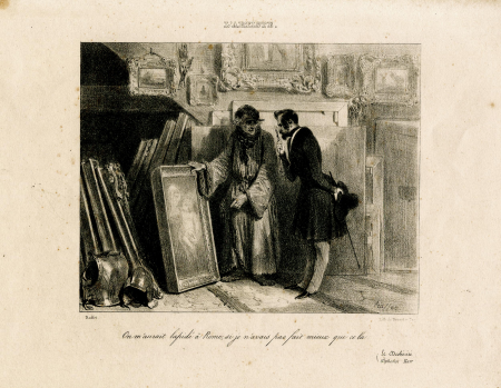 I would have been stoned in Rome if I had not done better than that., Auguste Raffet, 1830s
