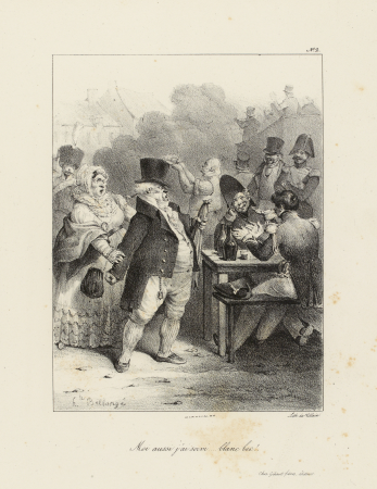 Moi aussi j'ai servi. blanc bec N°2, G.30400, Hippolyte Bellangé, En 1826