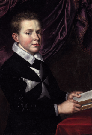 Portrait of Ferdinando I Gonzaga as a boy, Peter Paul Rubens, between 1600 and 1603