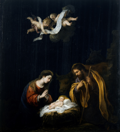 The Nativity, Bartolomé Esteban Murillo, between 1665 and 1670