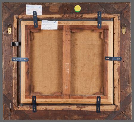 Paysage avec un château en ruines et une église, PDUT927(4), between 1648 and 1682