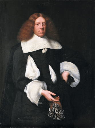 Portrait of an man, Jan Albertsz Rotius, 1659