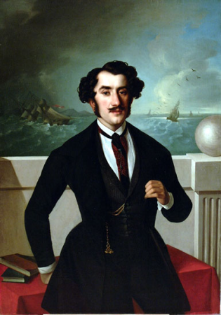 Portrait of Carlo Popovich, Giuseppe Tominz, between 1930 and 1935