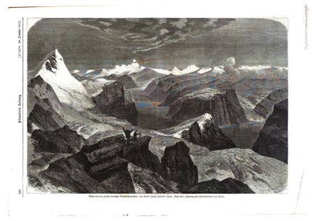 Kaiser-Franz-Josef-gletscher-1871, Julius von Payer, 1870
