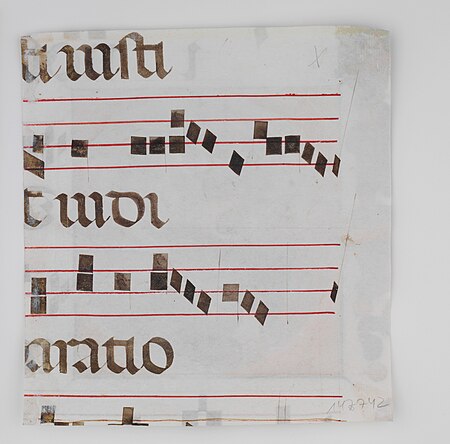 Manuscript Illumination with the Martyrdom of Saint Stephen in an Initial E, from a Gradual, circa 1394–1402