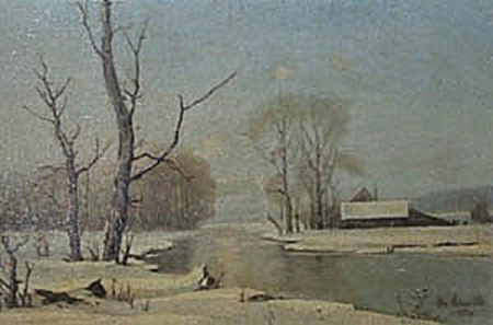 View from Hørsholm., Christian Alexander Schmidt, 1894