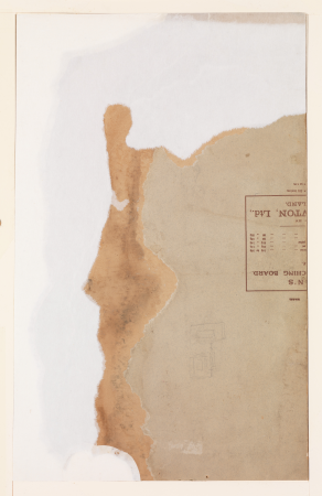 Design for single mosaic panel for "Te Deum Laudamus" triptych, circa 1922–23